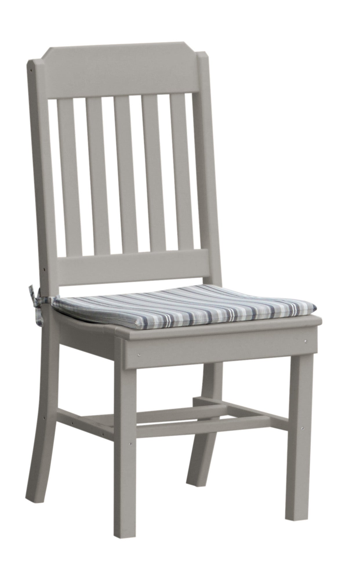 A&L Furniture Company Recycled Plastic Traditional Dining Chair - LEAD TIME TO SHIP 10 BUSINESS DAYS