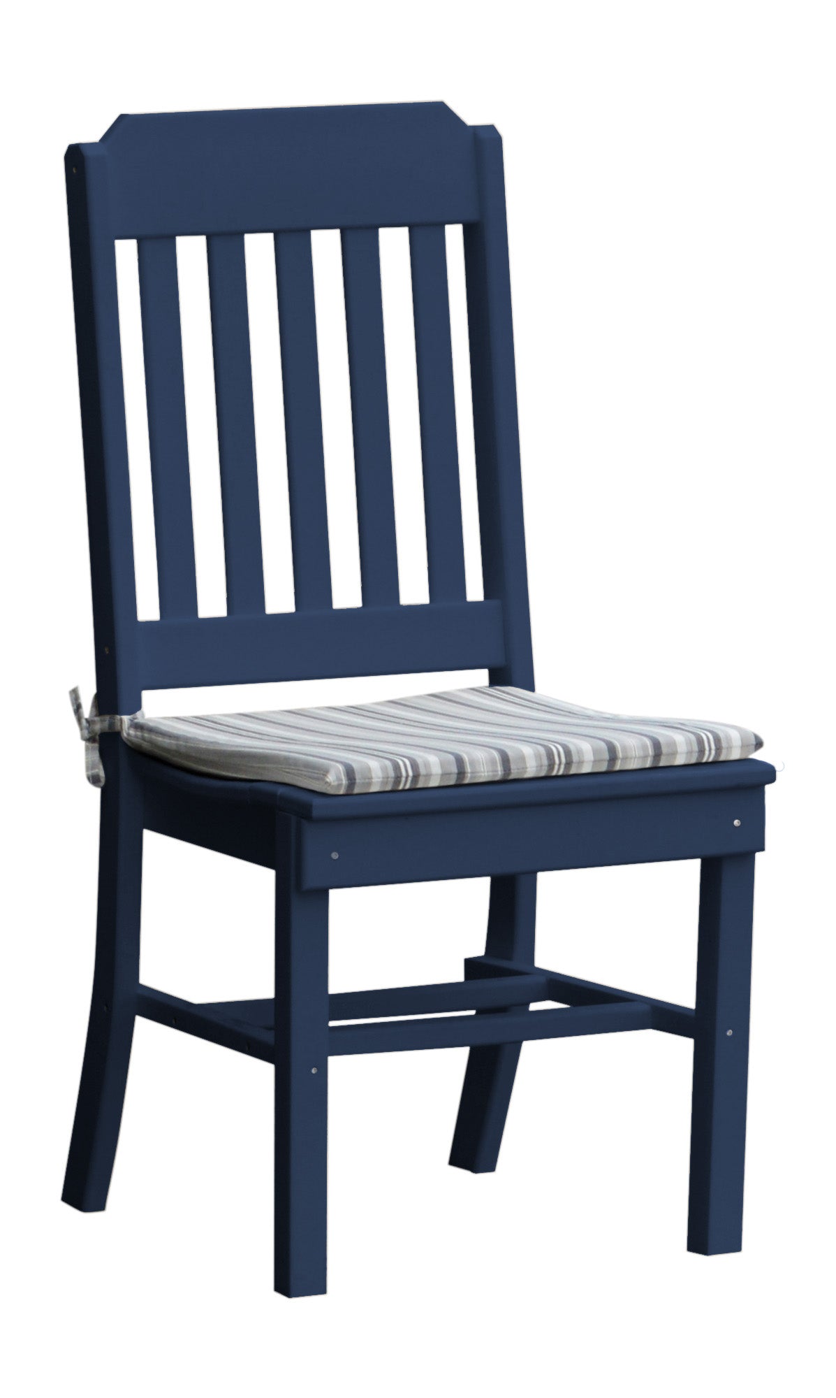 A&L Furniture Company Recycled Plastic Traditional Dining Chair - LEAD TIME TO SHIP 10 BUSINESS DAYS