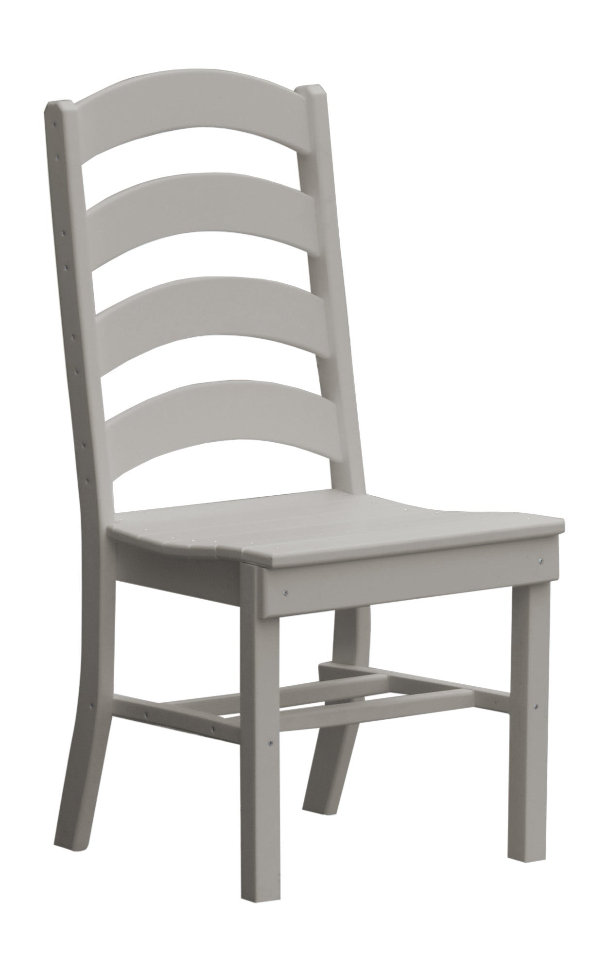 A&L Furniture Company Recycled Plastic Ladderback Dining Chair - LEAD TIME TO SHIP 10 BUSINESS DAYS