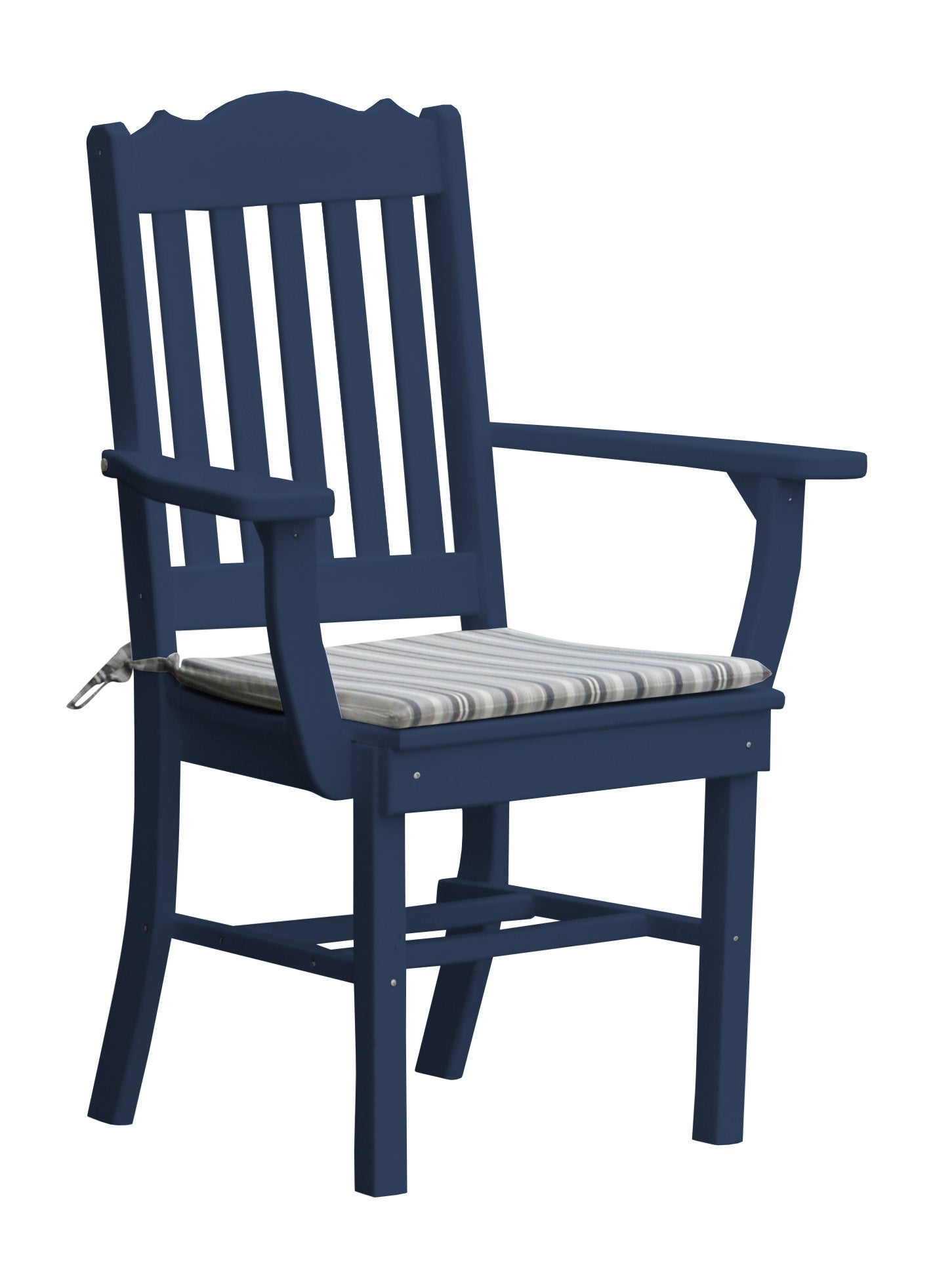 A&L Furniture Company Recycled Plastic Royal Dining Chair w/ Arms - LEAD TIME TO SHIP 10 BUSINESS DAYS