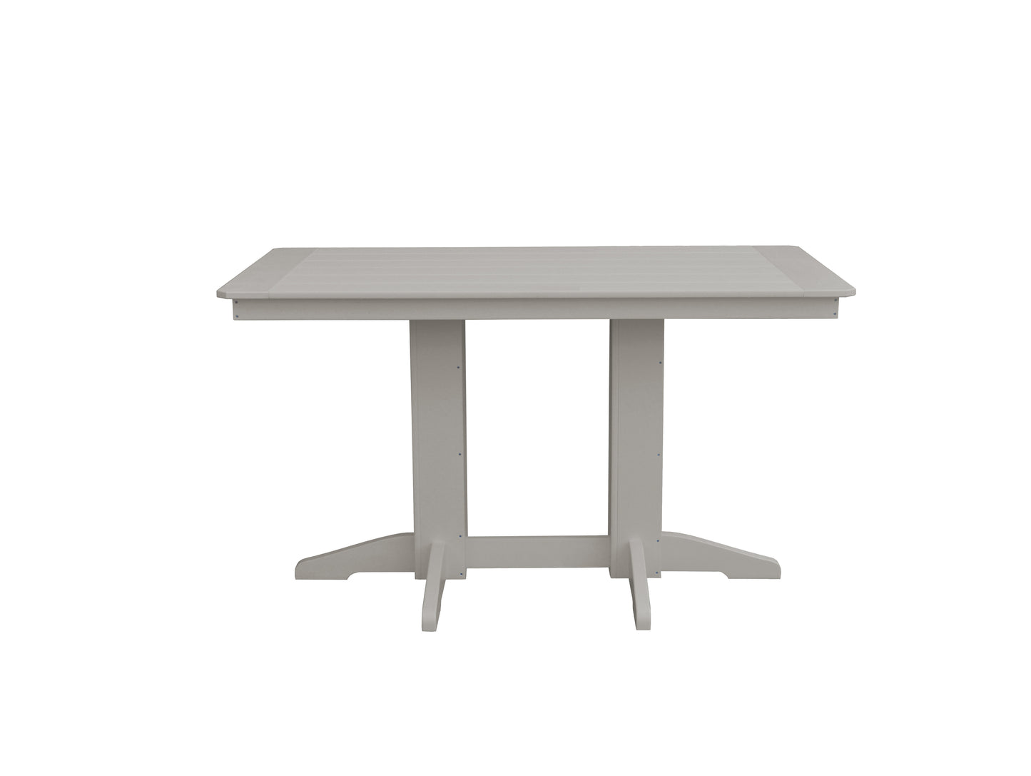 A&L Furniture Co. Recycled Plastic 5' Rectangular Table (Counter Height) - LEAD TIME TO SHIP 10 BUSINESS DAYS