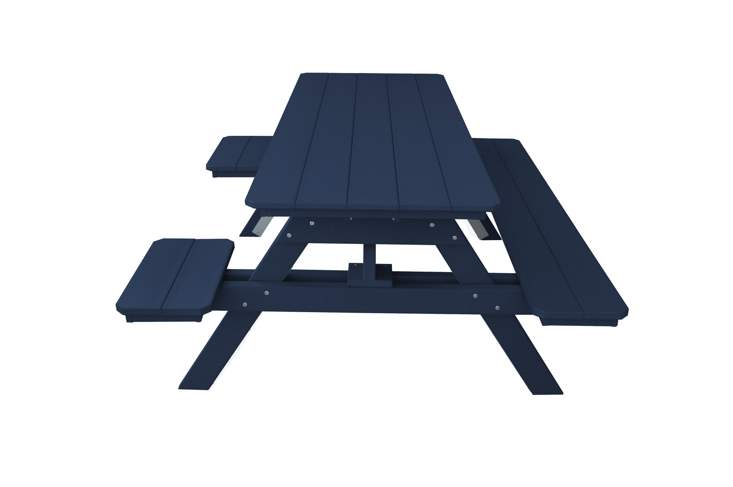 A&L Furniture Co. Recycled Plastic ADA Compliant 6' Picnic Table  - LEAD TIME TO SHIP 10 BUSINESS DAYS