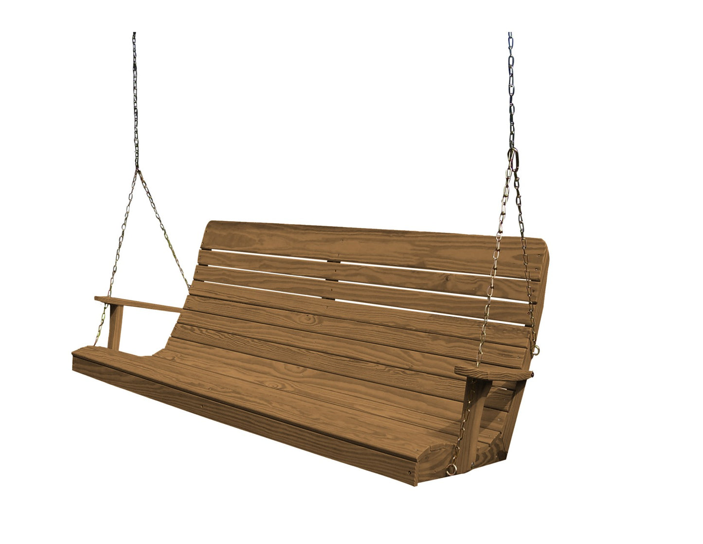 A&L FURNITURE CO. Pressure Treated 5' Highback Swing - LEAD TIME TO SHIP 10 BUSINESS DAYS