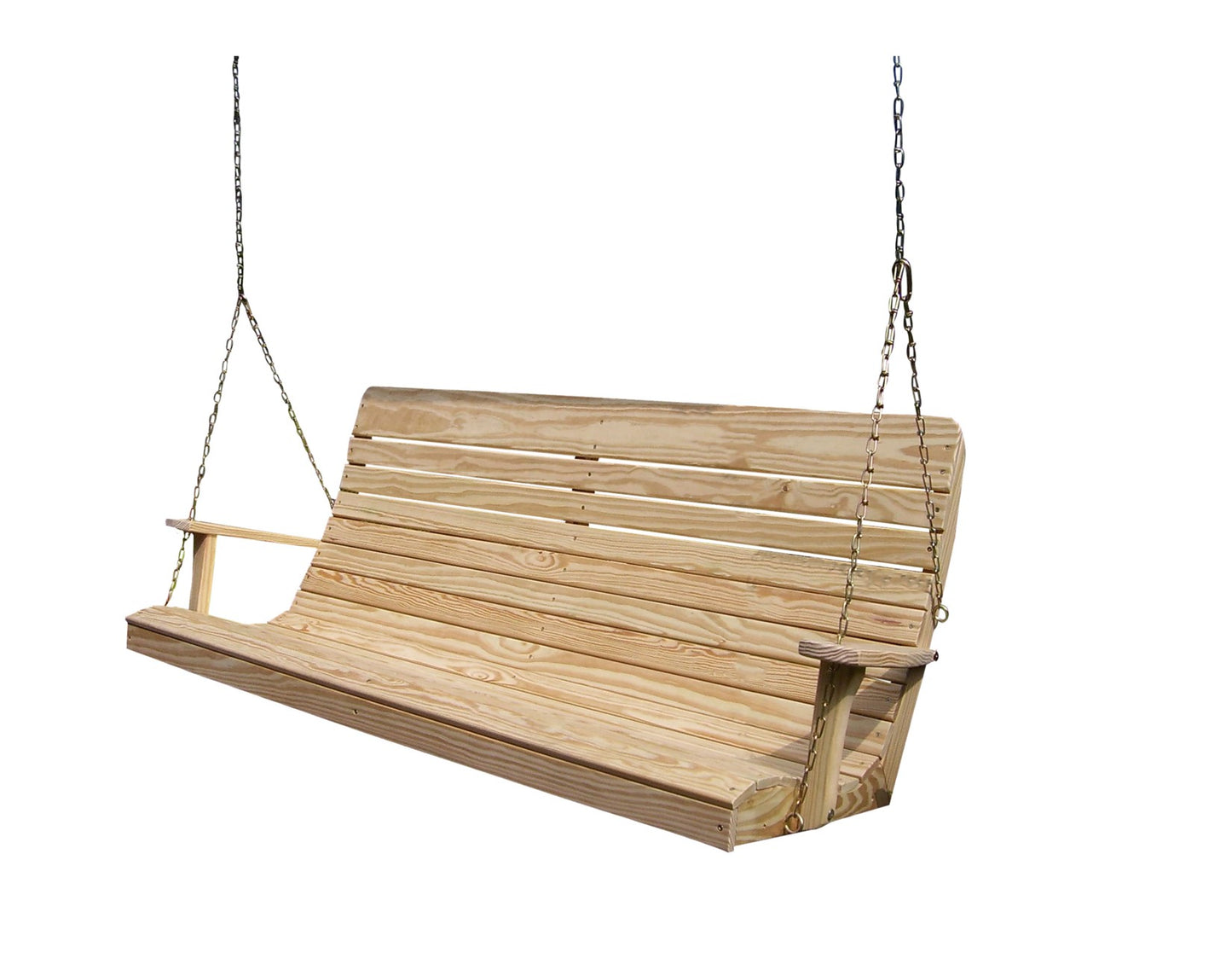 A&L FURNITURE CO. Pressure Treated 5' Highback Swing - LEAD TIME TO SHIP 10 BUSINESS DAYS