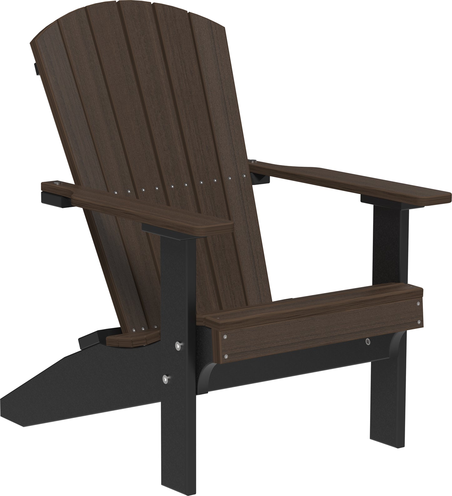 LuxCraft Recycled Plastic Lakeside Compact Portable Adirondack Chair  - LEAD TIME TO SHIP 7 BUSINESS DAYS OR LESS