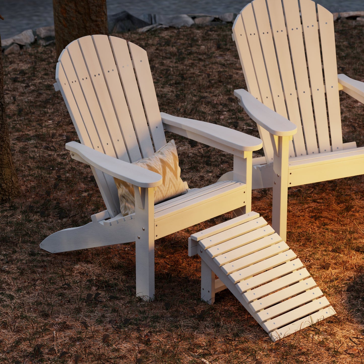 Wildridge Heritage Sunset Adirondack Chair (QUICK SHIP) - SHIPS WITHIN 3 TO 4 BUSINESS DAYS