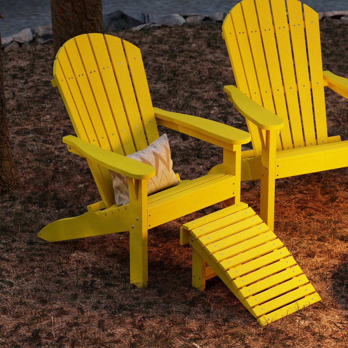 Wildridge Heritage Sunset Adirondack Chair (QUICK SHIP) - SHIPS WITHIN 3 TO 4 BUSINESS DAYS