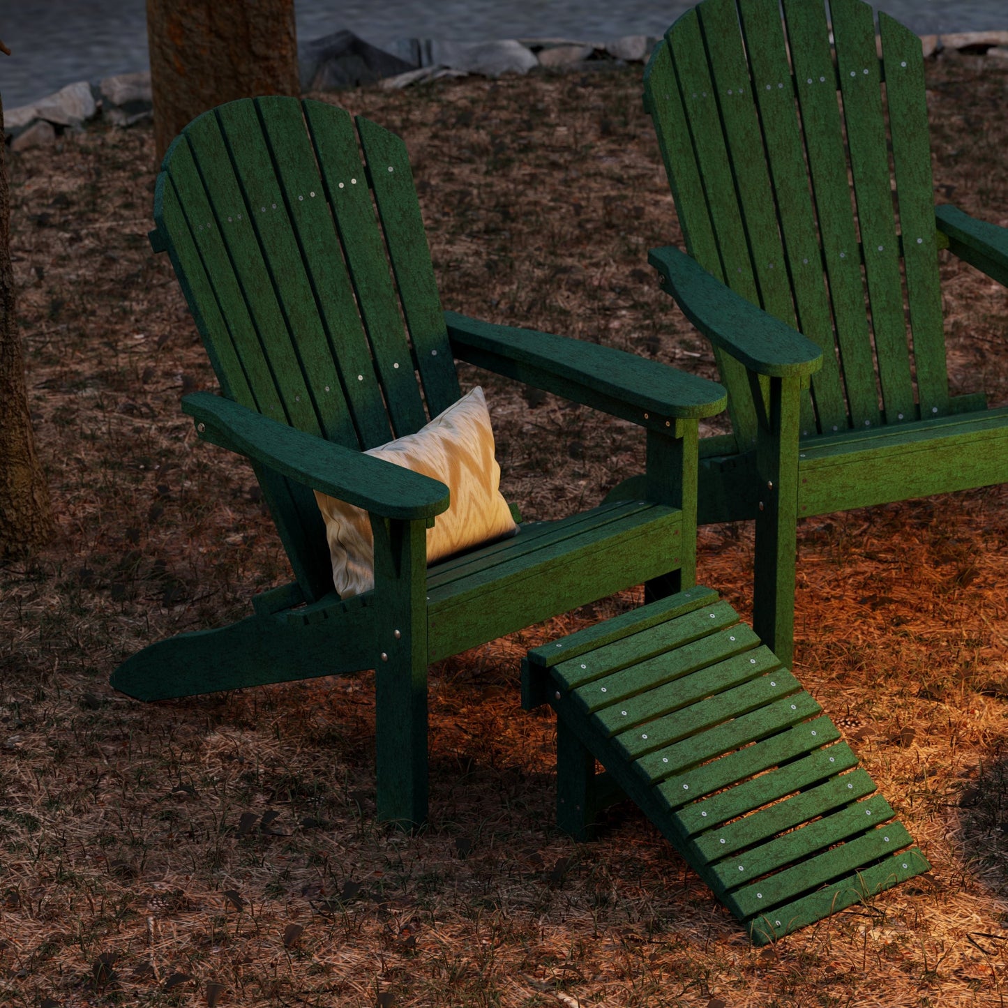 Wildridge Heritage Sunset Adirondack Chair (QUICK SHIP) - SHIPS WITHIN 3 TO 4 BUSINESS DAYS