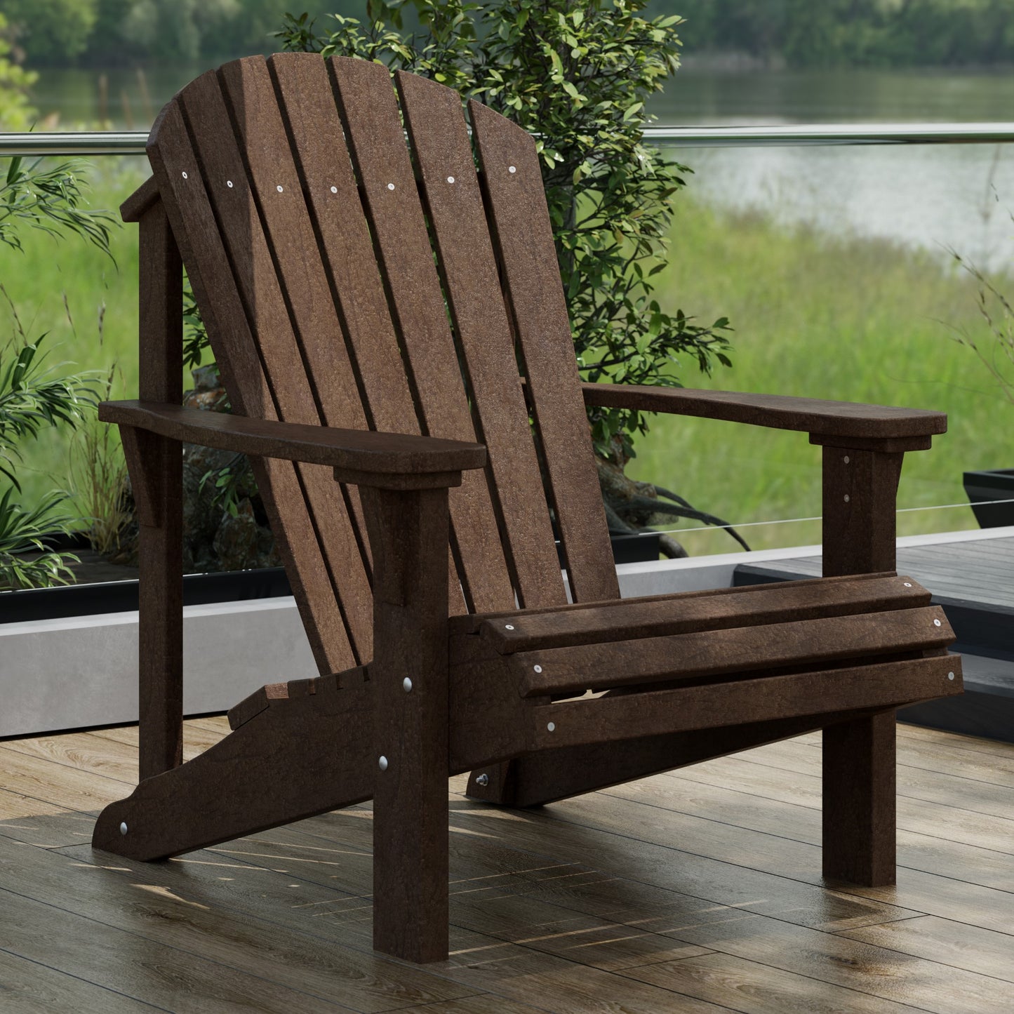 Wildridge Heritage Sunrise Adirondack Chair (QUICK SHIP) - SHIPS WITHIN 3 TO 4 BUSINESS DAYS