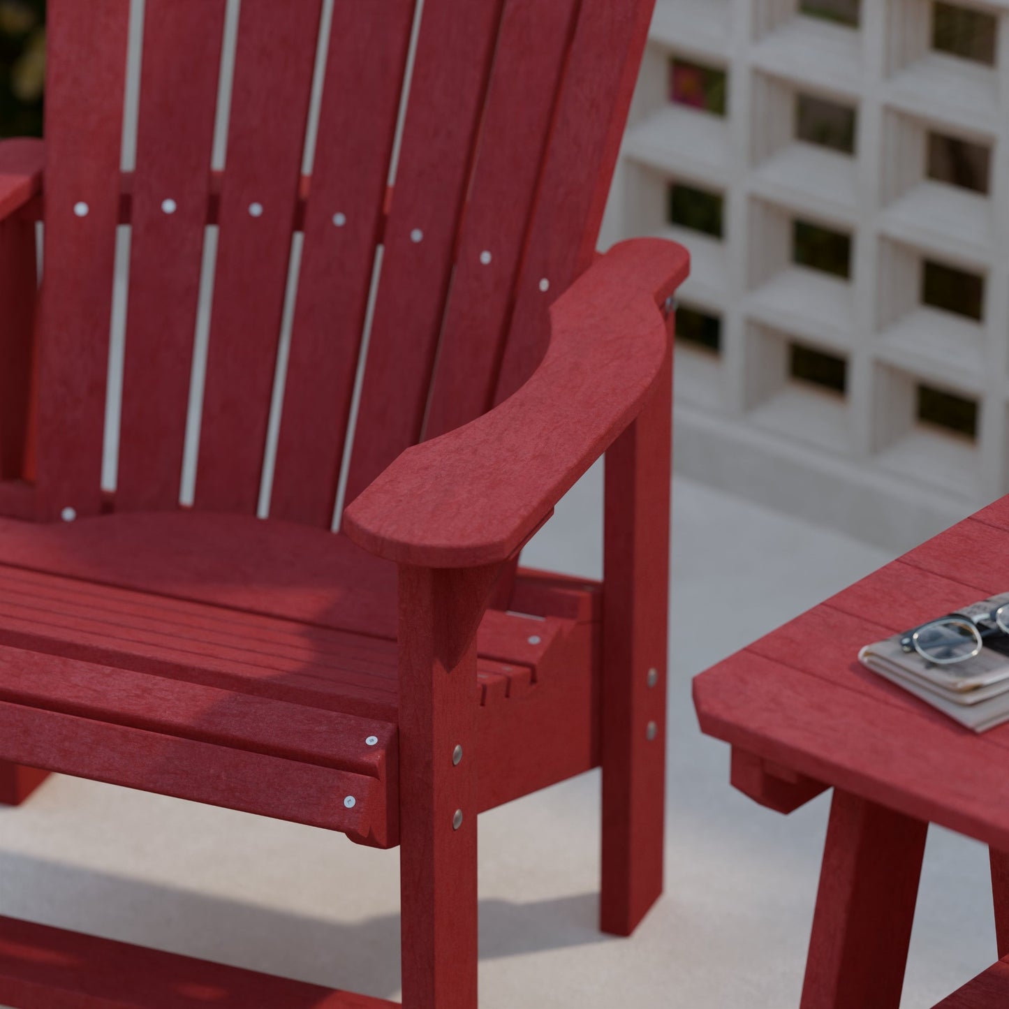 Wildridge Heritage Upright Adirondack Chair (QUICK SHIP) - SHIPS WITHIN 3 TO 4 BUSINESS DAYS