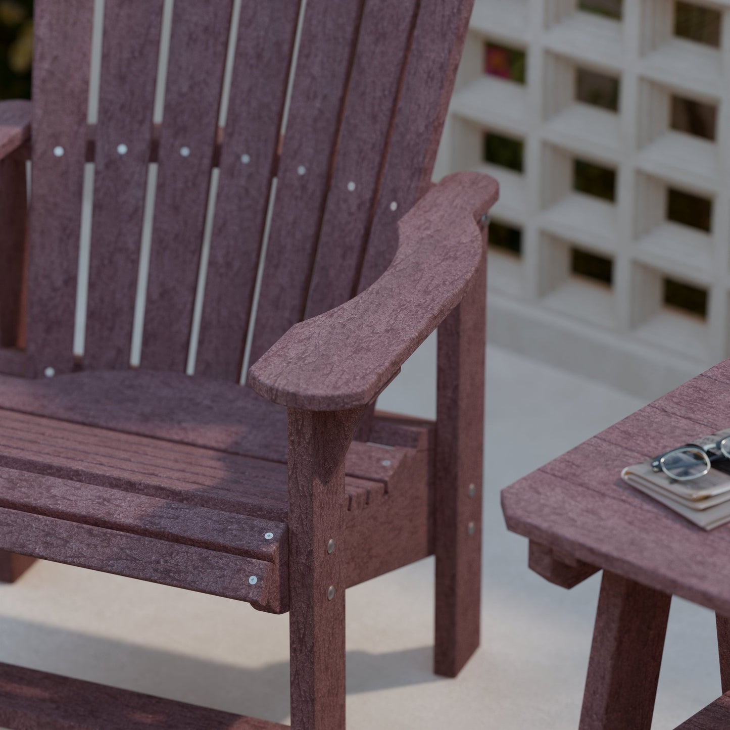 Wildridge Heritage Upright Adirondack Chair (QUICK SHIP) - SHIPS WITHIN 3 TO 4 BUSINESS DAYS