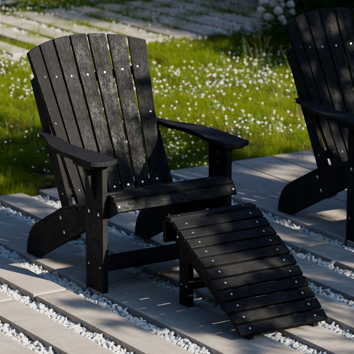 Wildridge Heritage Adirondack Chair (QUICK SHIP) - SHIPS WITHIN 3 TO 4 BUSINESS DAYS