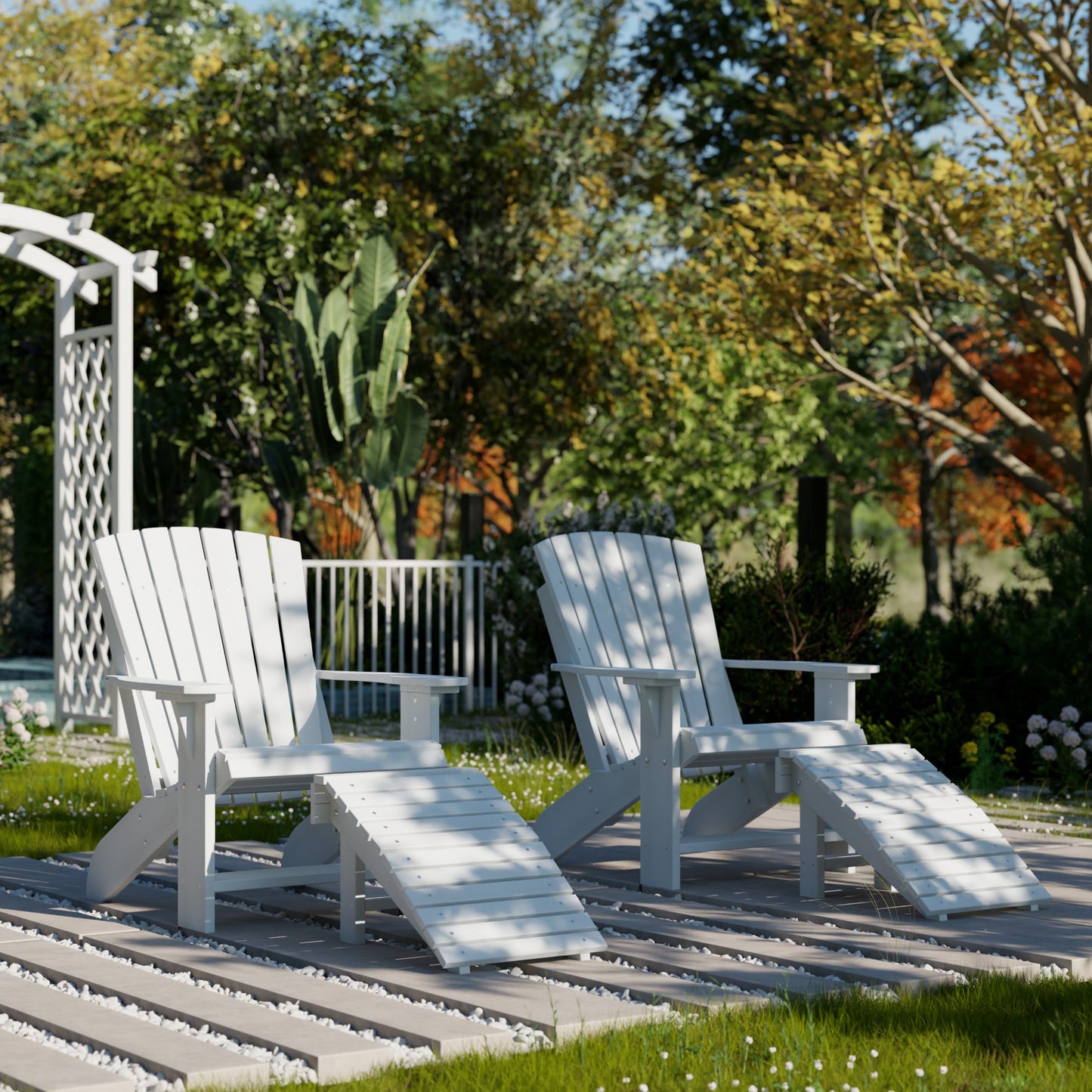 Wildridge Heritage Adirondack Chair (QUICK SHIP) - SHIPS WITHIN 3 TO 4 BUSINESS DAYS