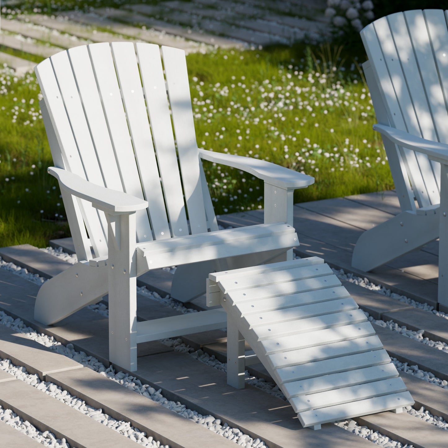 Wildridge Heritage Adirondack Chair (QUICK SHIP) - SHIPS WITHIN 3 TO 4 BUSINESS DAYS