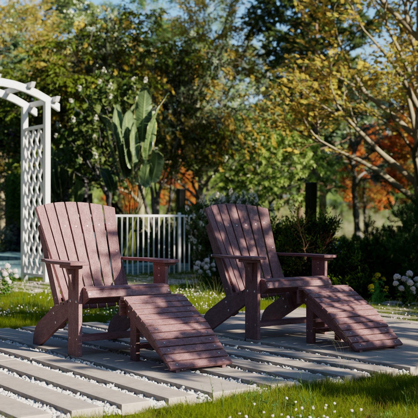 Wildridge Heritage Adirondack Chair (QUICK SHIP) - SHIPS WITHIN 3 TO 4 BUSINESS DAYS