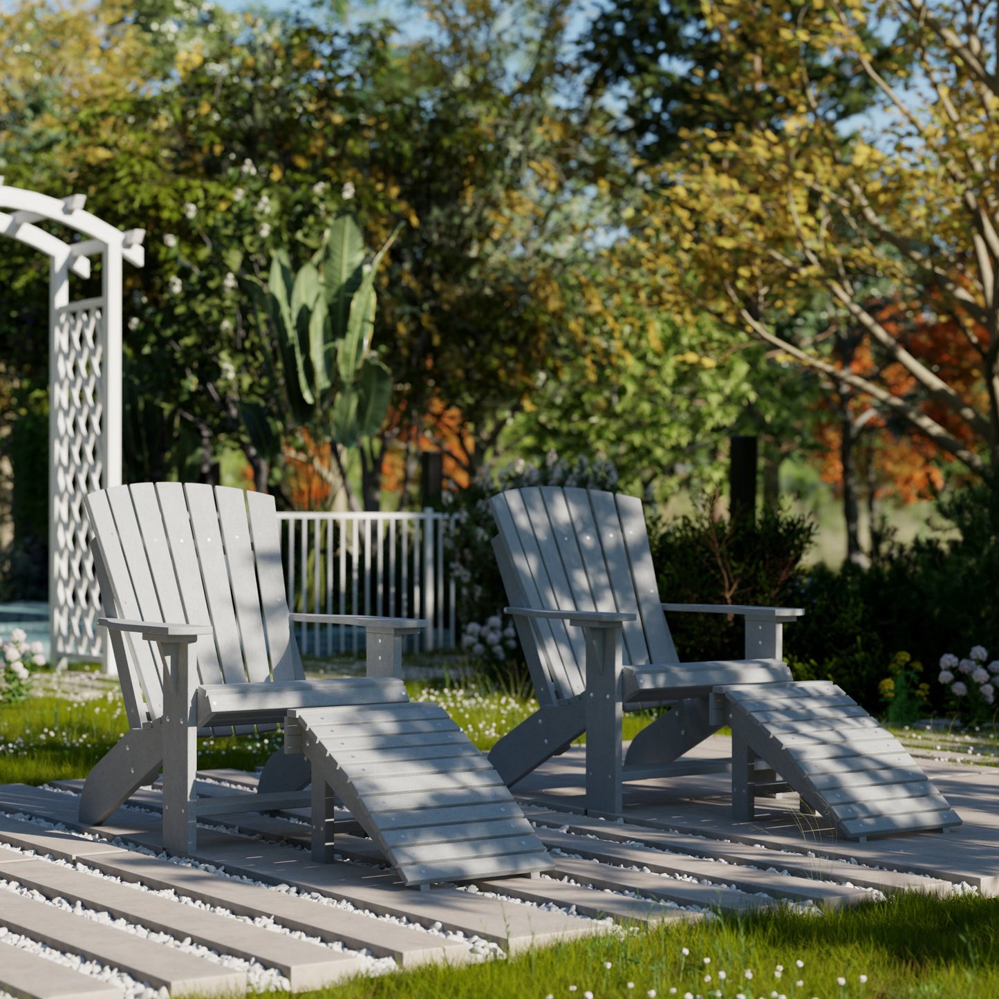 Wildridge Heritage Adirondack Chair (QUICK SHIP) - SHIPS WITHIN 3 TO 4 BUSINESS DAYS