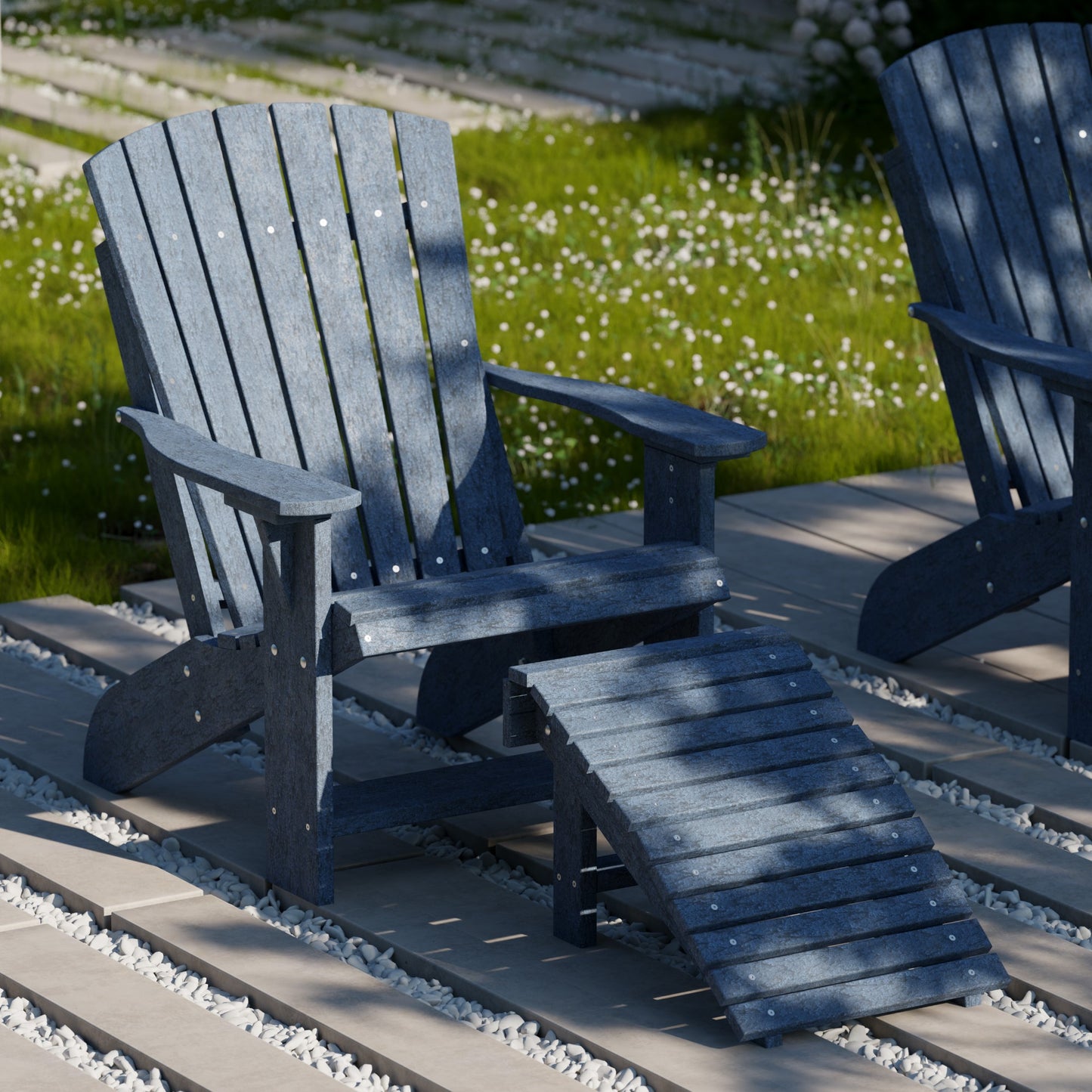 Wildridge Heritage Adirondack Chair (QUICK SHIP) - SHIPS WITHIN 3 TO 4 BUSINESS DAYS