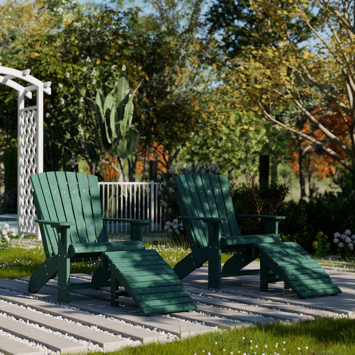 Wildridge Heritage Adirondack Chair (QUICK SHIP) - SHIPS WITHIN 3 TO 4 BUSINESS DAYS