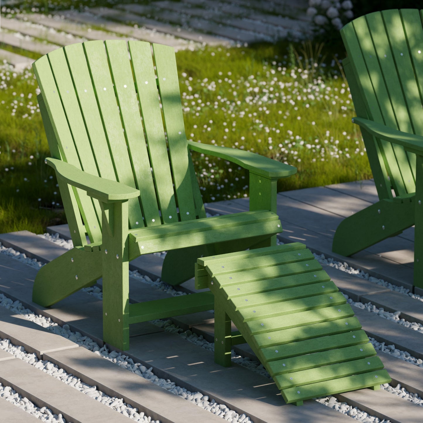 Wildridge Heritage Adirondack Chair (QUICK SHIP) - SHIPS WITHIN 3 TO 4 BUSINESS DAYS