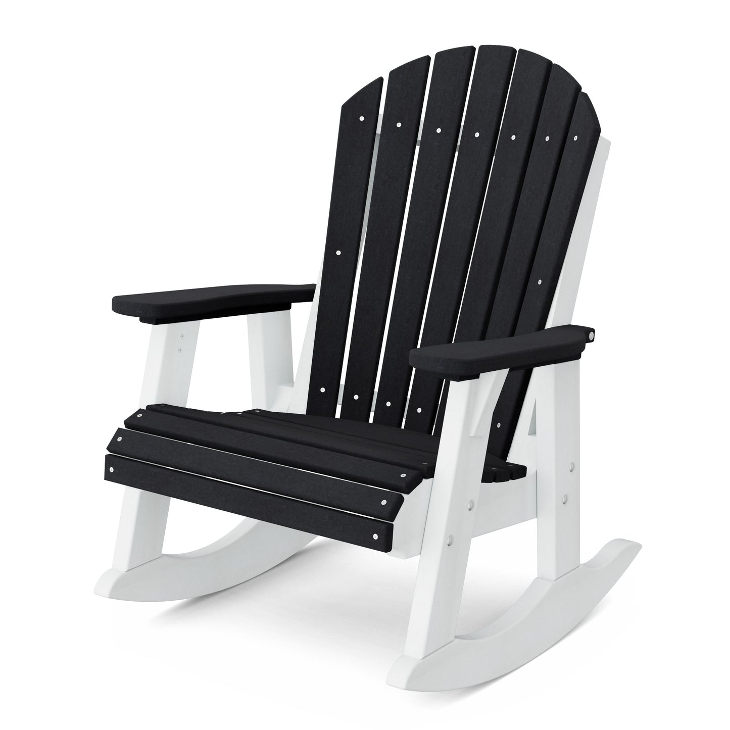 Wildridge Heritage Adirondack Rocking Chair (QUICK SHIP) - SHIPS WITHIN 3 TO 4 BUSINESS DAYS