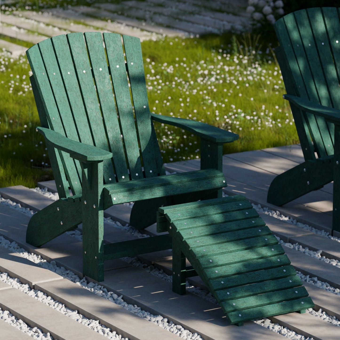 Wildridge Heritage Folding Footstool - LEAD TIME TO SHIP 10 BUSINESS DAYS OR LESS