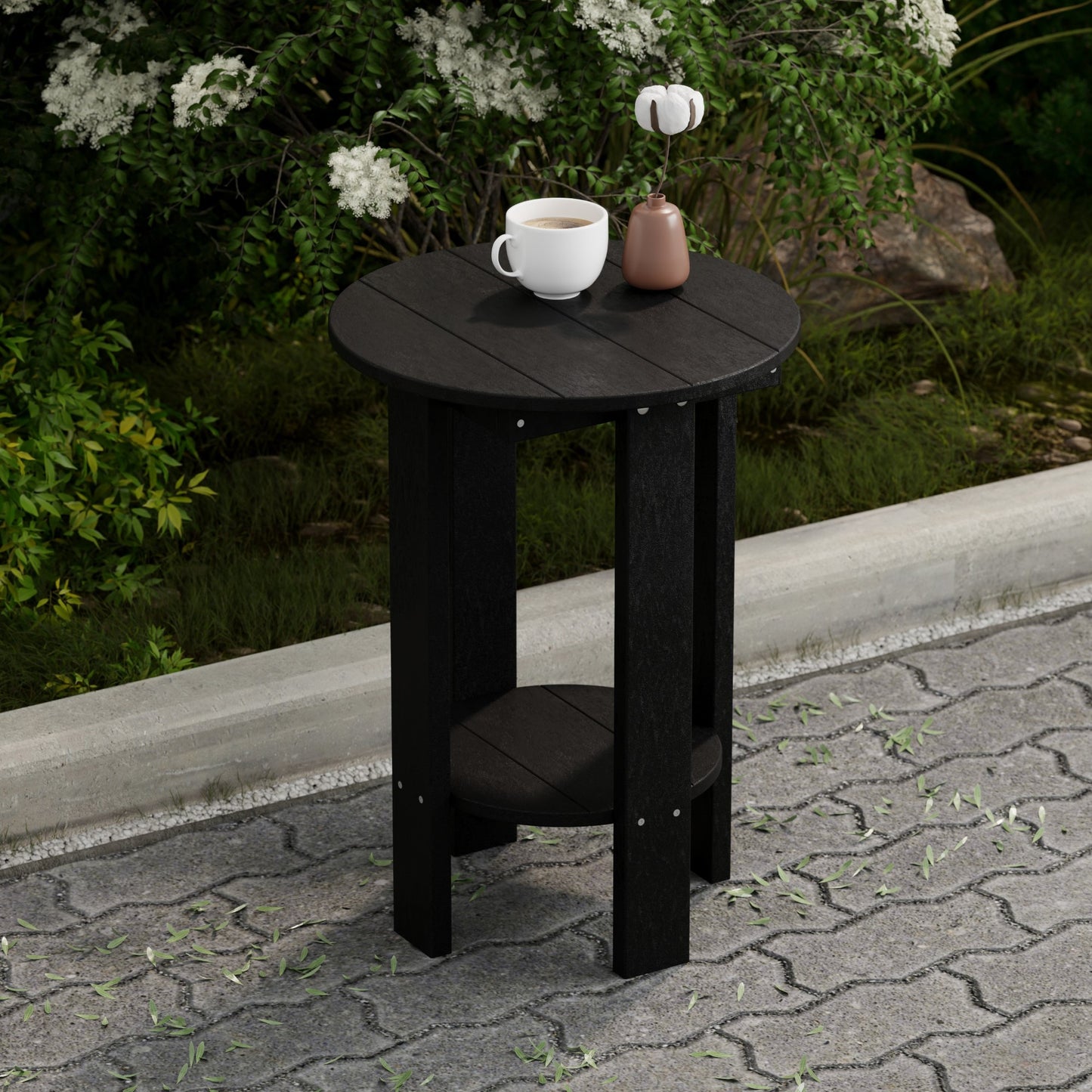 Wildridge Heritage Balcony Side Table - LEAD TIME TO SHIP 10 BUSINESS DAYS OR LESS