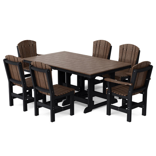 Wildridge Heritage 7-Piece 44”x72” Table Dining Set - LEAD TIME TO SHIP 10 BUSINESS DAYS OR LESS