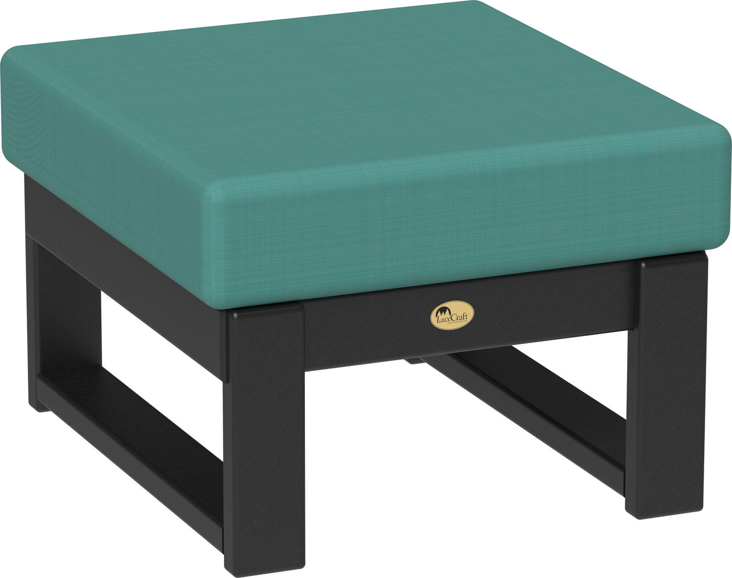 LuxCraft Recycled PlasticLanai Deep Seating Ottoman - LEAD TIME TO SHIP 3 TO 4 WEEKS