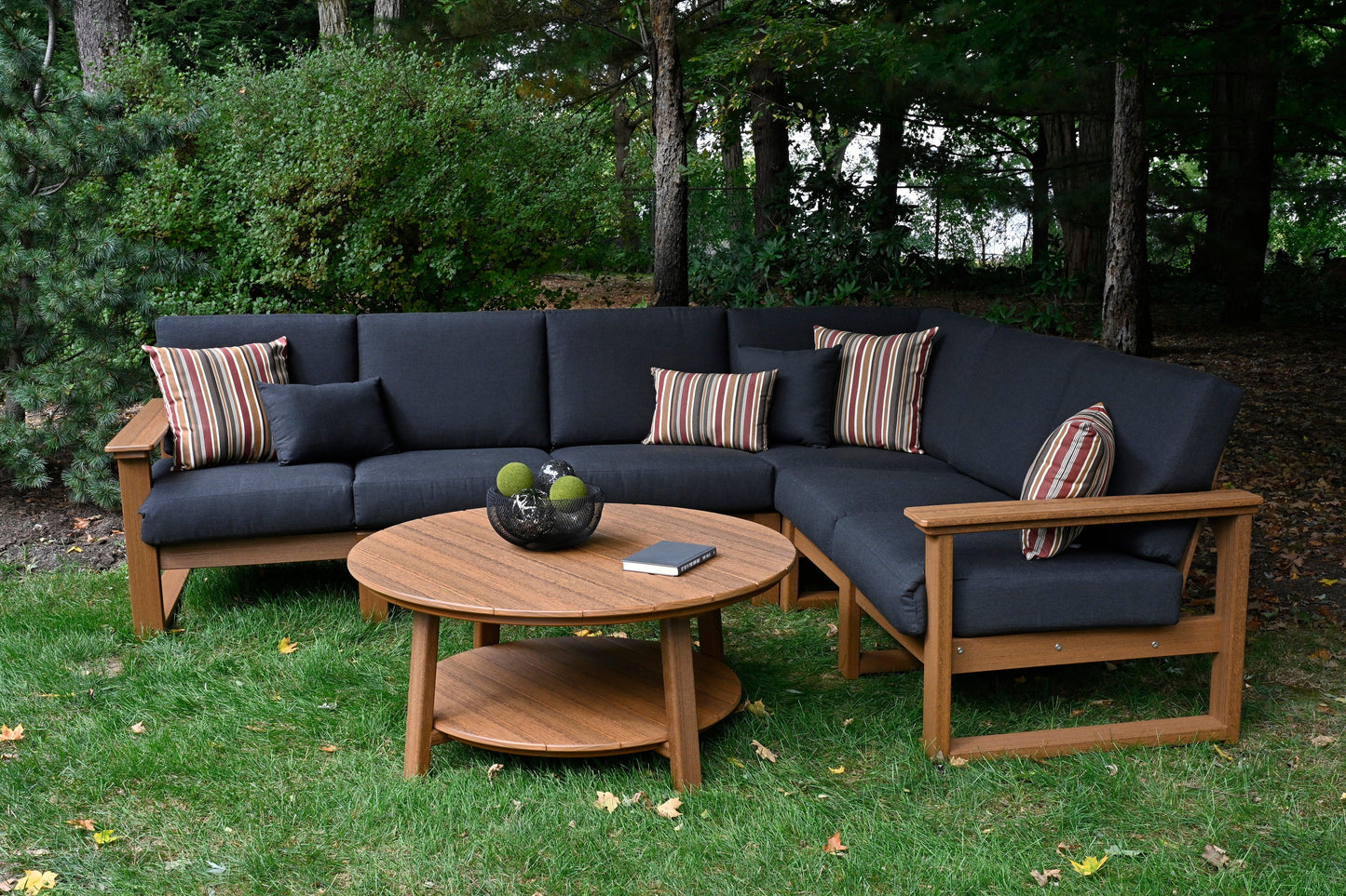 LuxCraft Recycled Plastic Lanai Deep Seating - Corner Section - LEAD TIME TO SHIP 3 TO 4 WEEKS