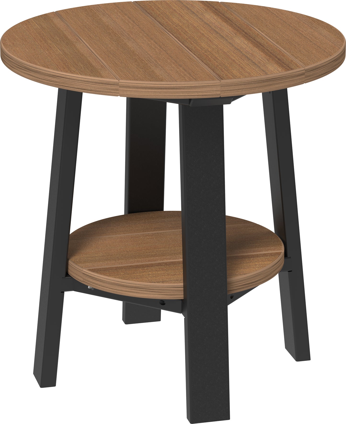 LuxCraft Recycled Plastic 21.5" Deluxe End Table  - LEAD TIME TO SHIP 7 BUSINESS DAYS OR LESS