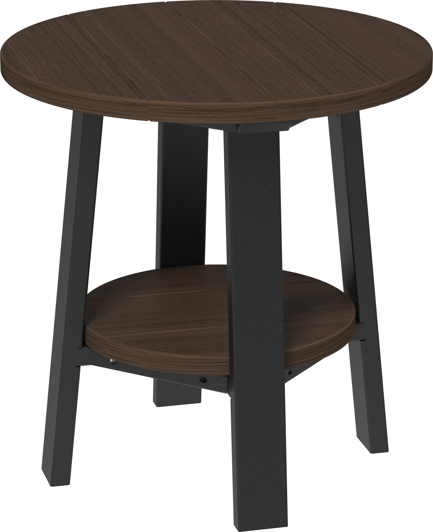 LuxCraft Recycled Plastic 21.5" Deluxe End Table  - LEAD TIME TO SHIP 7 BUSINESS DAYS OR LESS