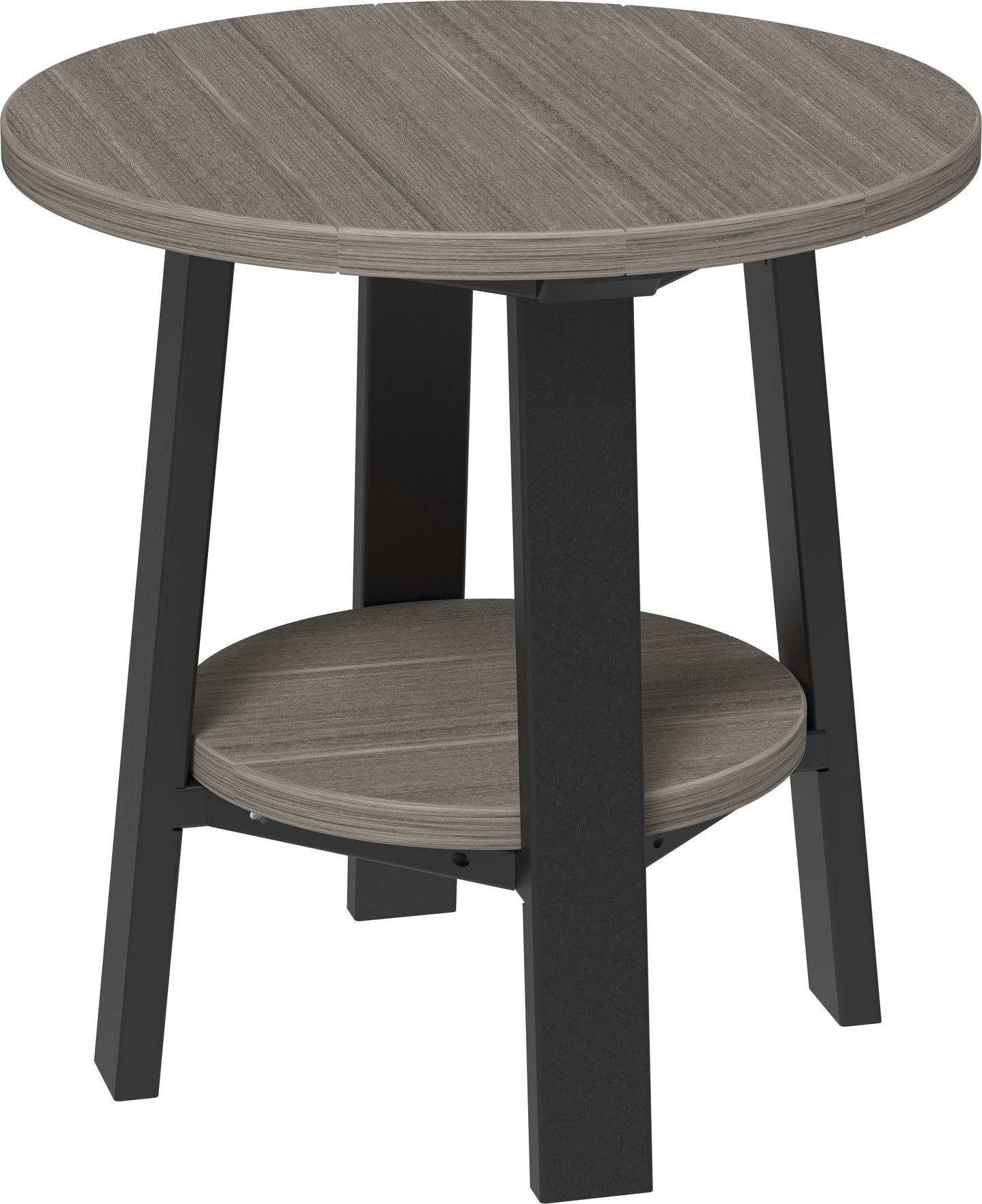 LuxCraft Recycled Plastic 21.5" Deluxe End Table  - LEAD TIME TO SHIP 7 BUSINESS DAYS OR LESS