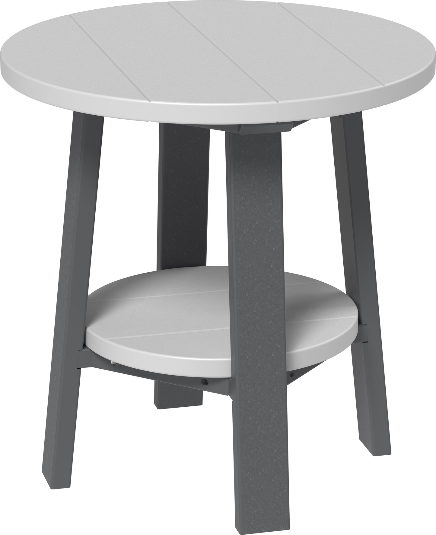 LuxCraft Recycled Plastic 21.5" Deluxe End Table  - LEAD TIME TO SHIP 4 BUSINESS DAYS