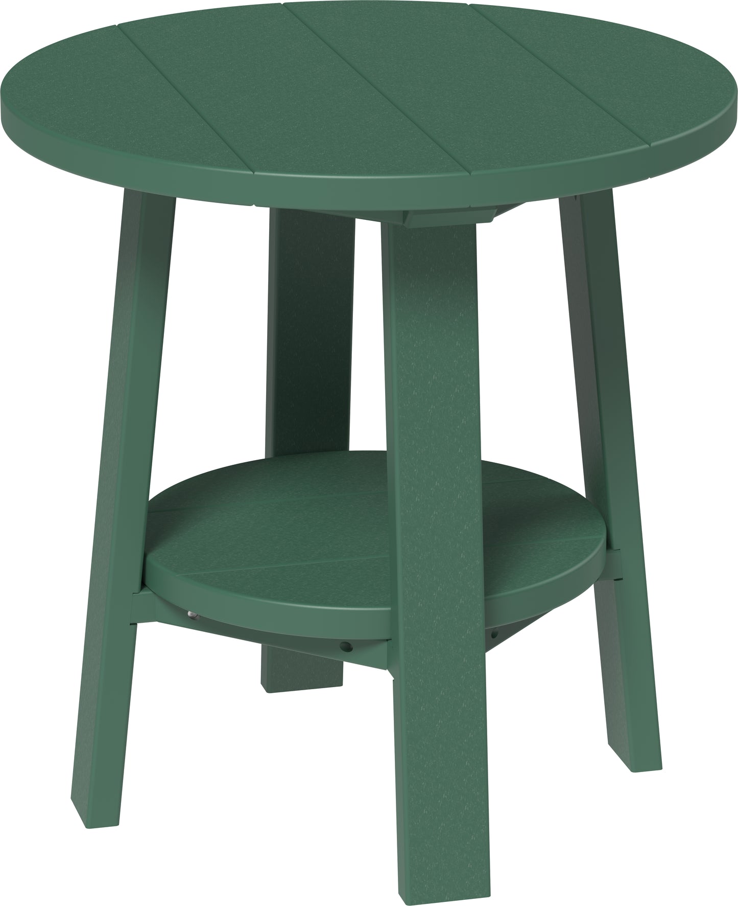 LuxCraft Recycled Plastic 21.5" Deluxe End Table  - LEAD TIME TO SHIP 7 BUSINESS DAYS OR LESS