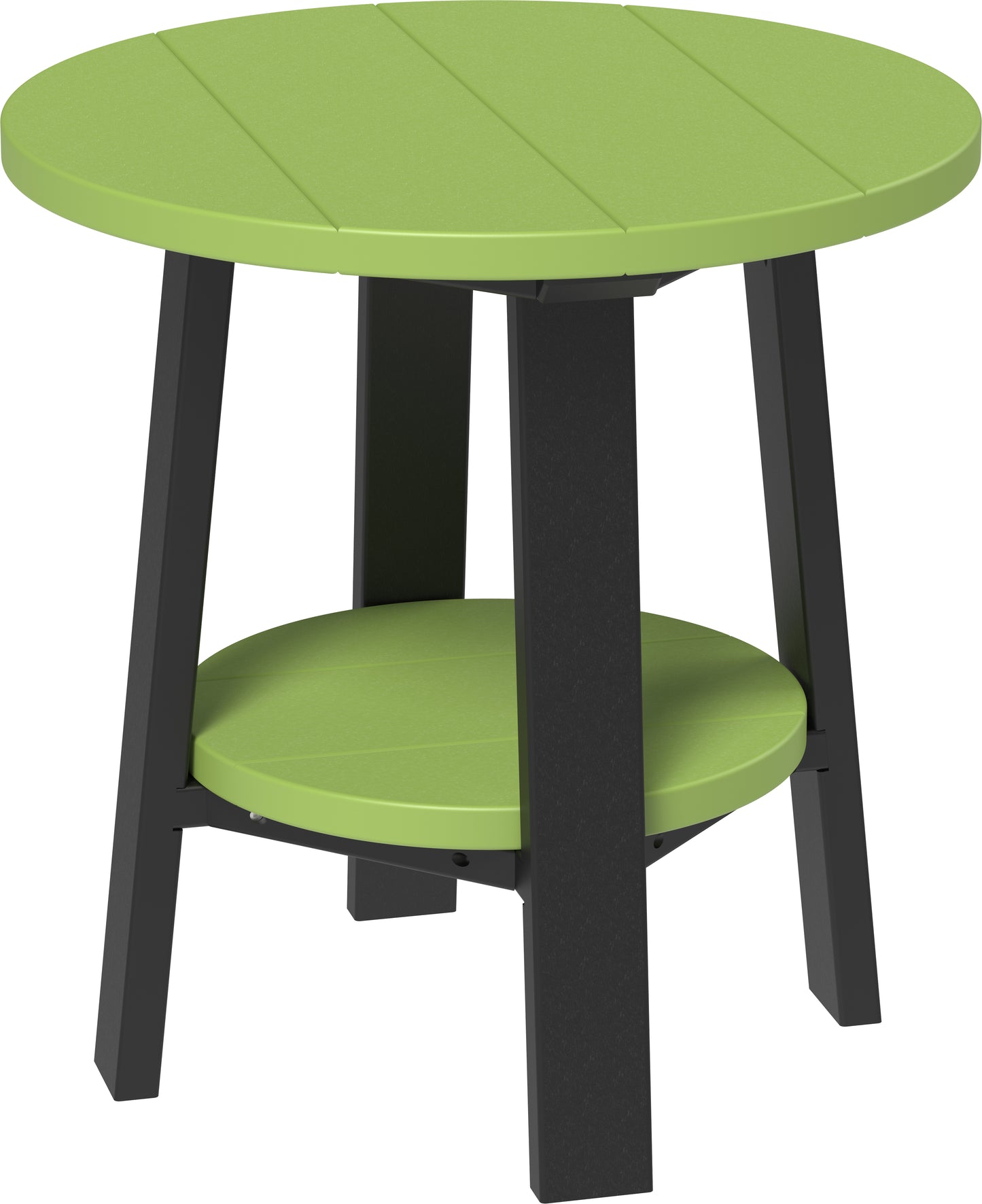 LuxCraft Recycled Plastic 21.5" Deluxe End Table  - LEAD TIME TO SHIP 7 BUSINESS DAYS OR LESS