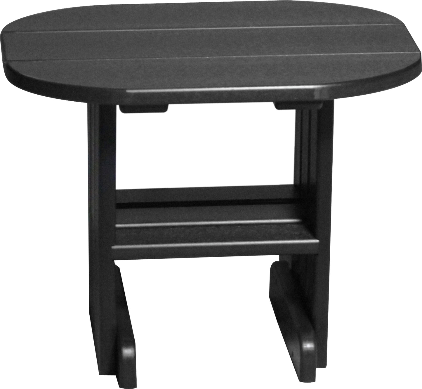 LuxCraft Recycled Plastic End Table  - LEAD TIME TO SHIP 4 BUSINESS DAYS