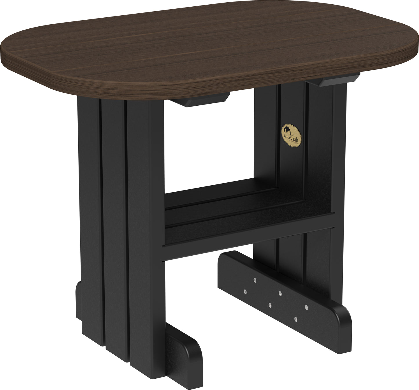 LuxCraft Recycled Plastic End Table  - LEAD TIME TO SHIP 4 BUSINESS DAYS