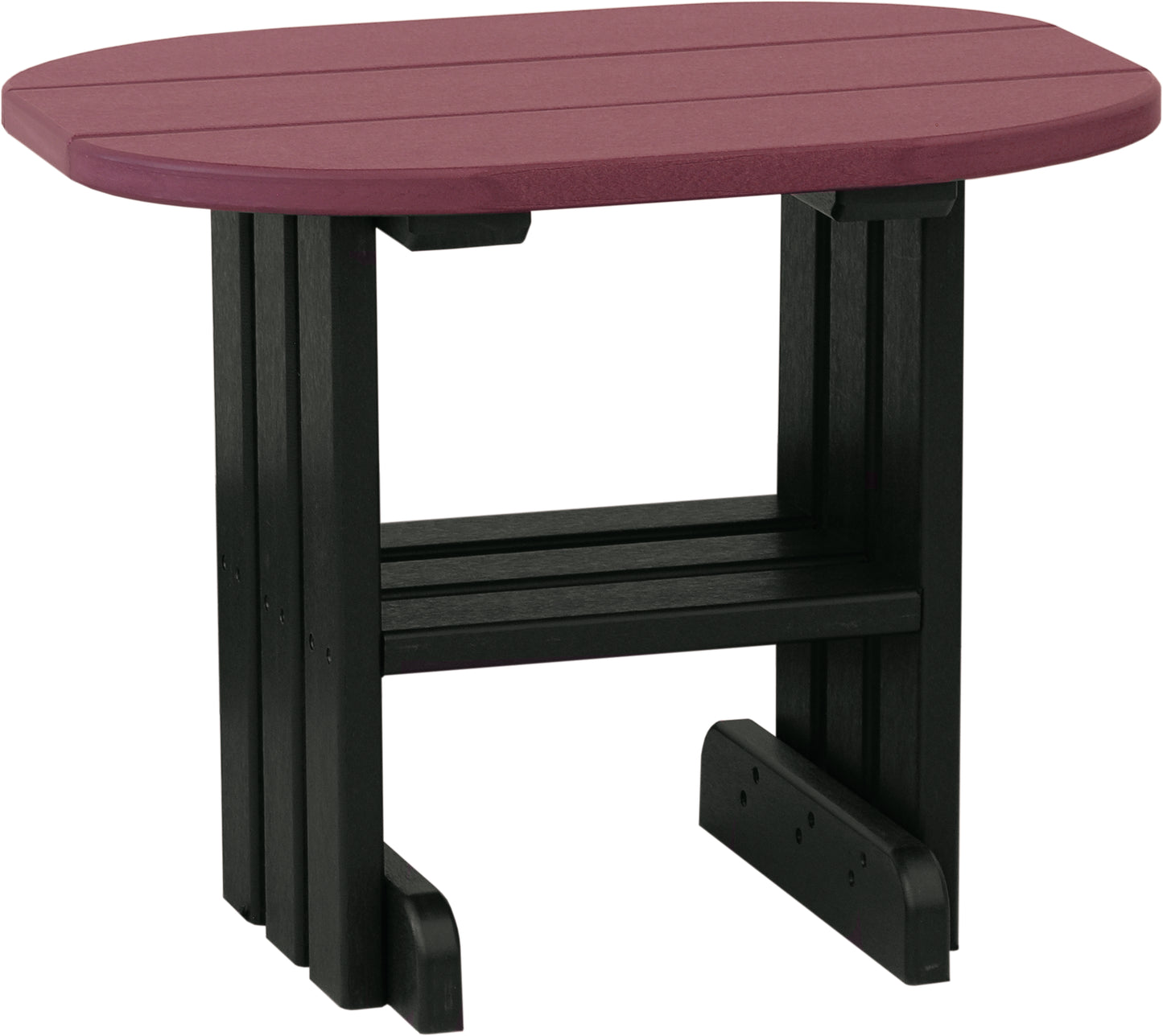 LuxCraft Recycled Plastic End Table  - LEAD TIME TO SHIP 4 BUSINESS DAYS