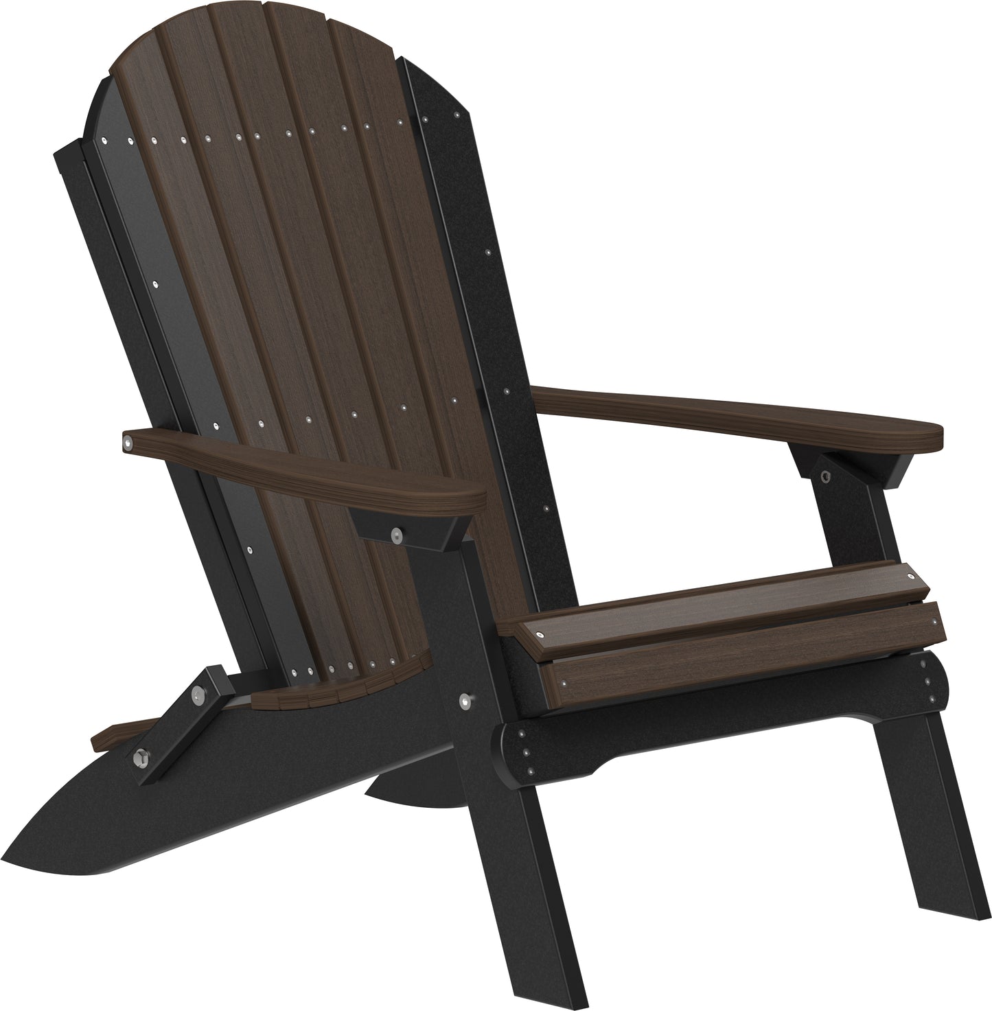 LuxCraft Recycled Plastic Folding Adirondack Chair  - LEAD TIME TO SHIP 2 WEEKS OR LESS