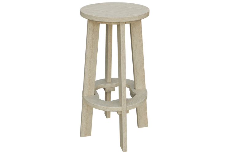 Patiova Recycled Plastic Adirondack Bar Stool - LEAD TIME TO SHIP 6 WEEKS OR LESS