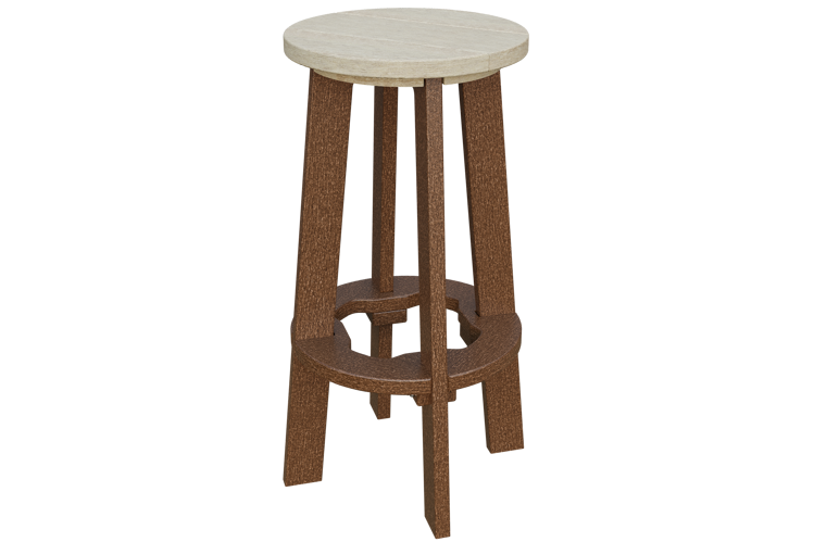 Patiova Recycled Plastic Adirondack Bar Stool - LEAD TIME TO SHIP 6 WEEKS OR LESS