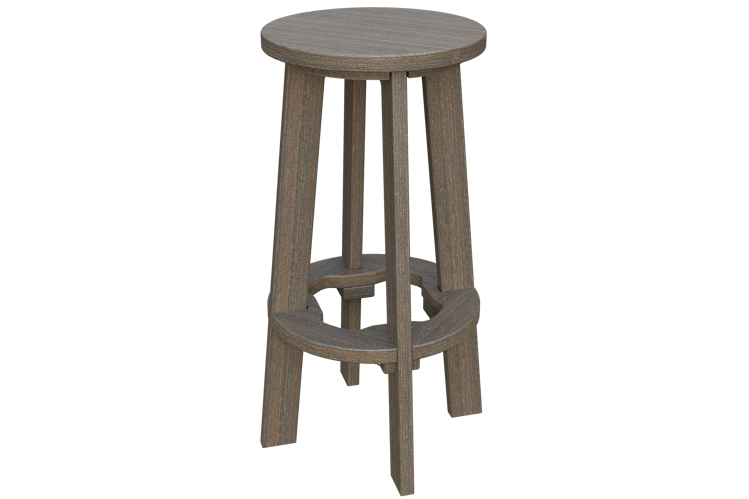 Patiova Recycled Plastic Adirondack Bar Stool - LEAD TIME TO SHIP 6 WEEKS OR LESS