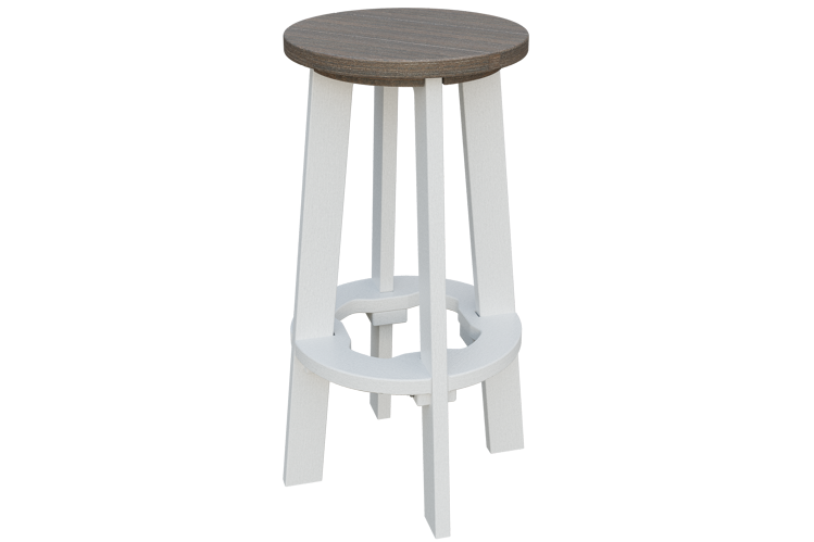 Patiova Recycled Plastic Adirondack Bar Stool - LEAD TIME TO SHIP 6 WEEKS OR LESS