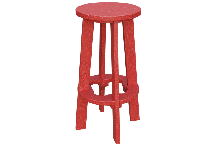 Patiova Recycled Plastic Adirondack Bar Stool - LEAD TIME TO SHIP 6 WEEKS OR LESS