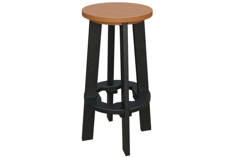 Patiova Recycled Plastic Adirondack Bar Stool - LEAD TIME TO SHIP 6 WEEKS OR LESS