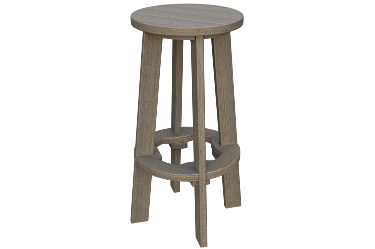 Patiova Recycled Plastic Adirondack Bar Stool - LEAD TIME TO SHIP 6 WEEKS OR LESS