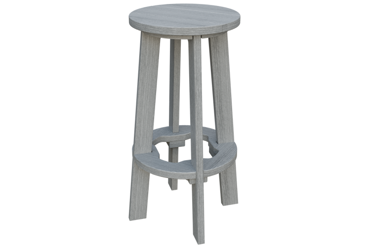 Patiova Recycled Plastic Adirondack Bar Stool - LEAD TIME TO SHIP 6 WEEKS OR LESS