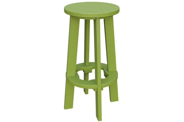 Patiova Recycled Plastic Adirondack Bar Stool - LEAD TIME TO SHIP 6 WEEKS OR LESS