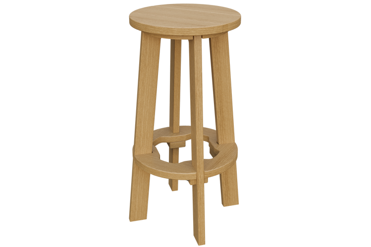 Patiova Recycled Plastic Adirondack Bar Stool - LEAD TIME TO SHIP 6 WEEKS OR LESS