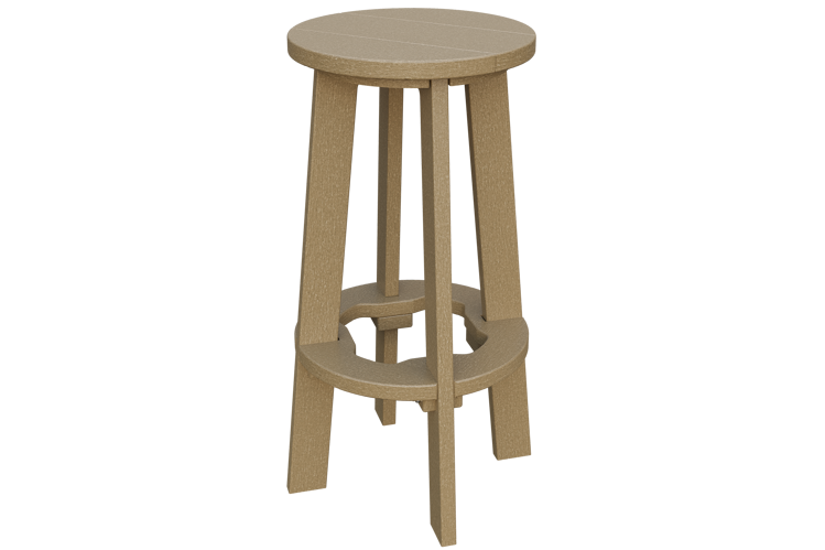 Patiova Recycled Plastic Adirondack Bar Stool - LEAD TIME TO SHIP 6 WEEKS OR LESS